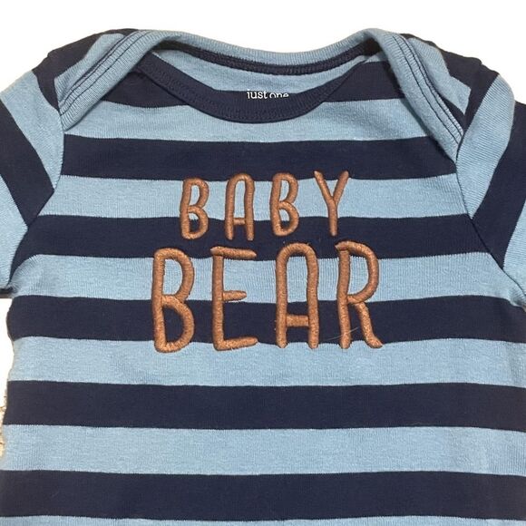 Just One You by Carter's Blue Rompers Set of 2 Boy's Size 6 Months - Picture 4 of 11